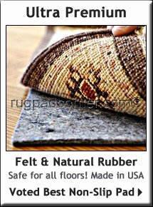 Ultra Premium felt and rubbe rug pad